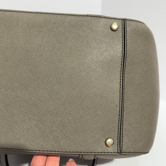 Kate Spade New York Newbury Lane Briar Saffiano Leather Tote in Warm Taupe - Picture 7 of 12